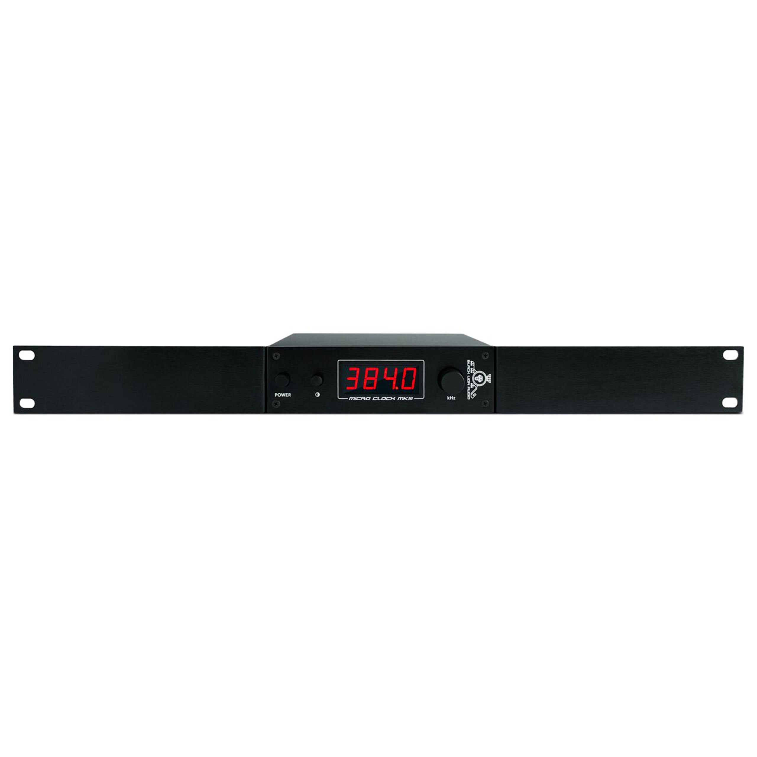 Black Lion Audio Micro Clock MKIII - High Precision Digital Audio Clock for Studio Recording & Mastering | Perfect for Home Studios, Podcasting, and Professional Audio Production