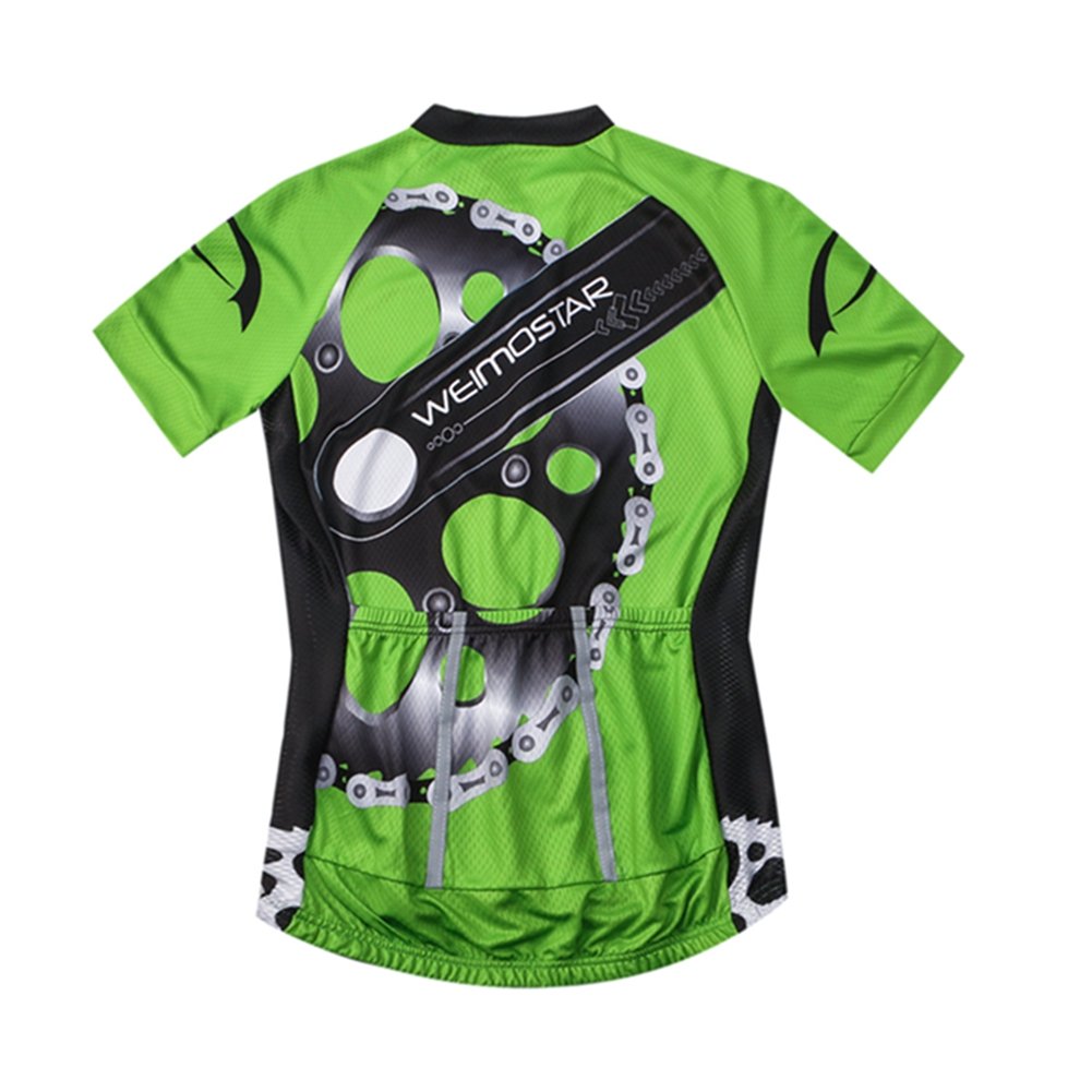 Men's Breathable Cycling Jersey Short Sleeve - Moisture Wicking Bike Shirt for Road & Mountain Biking - Perfect for Summer Training & Outdoor Sports
