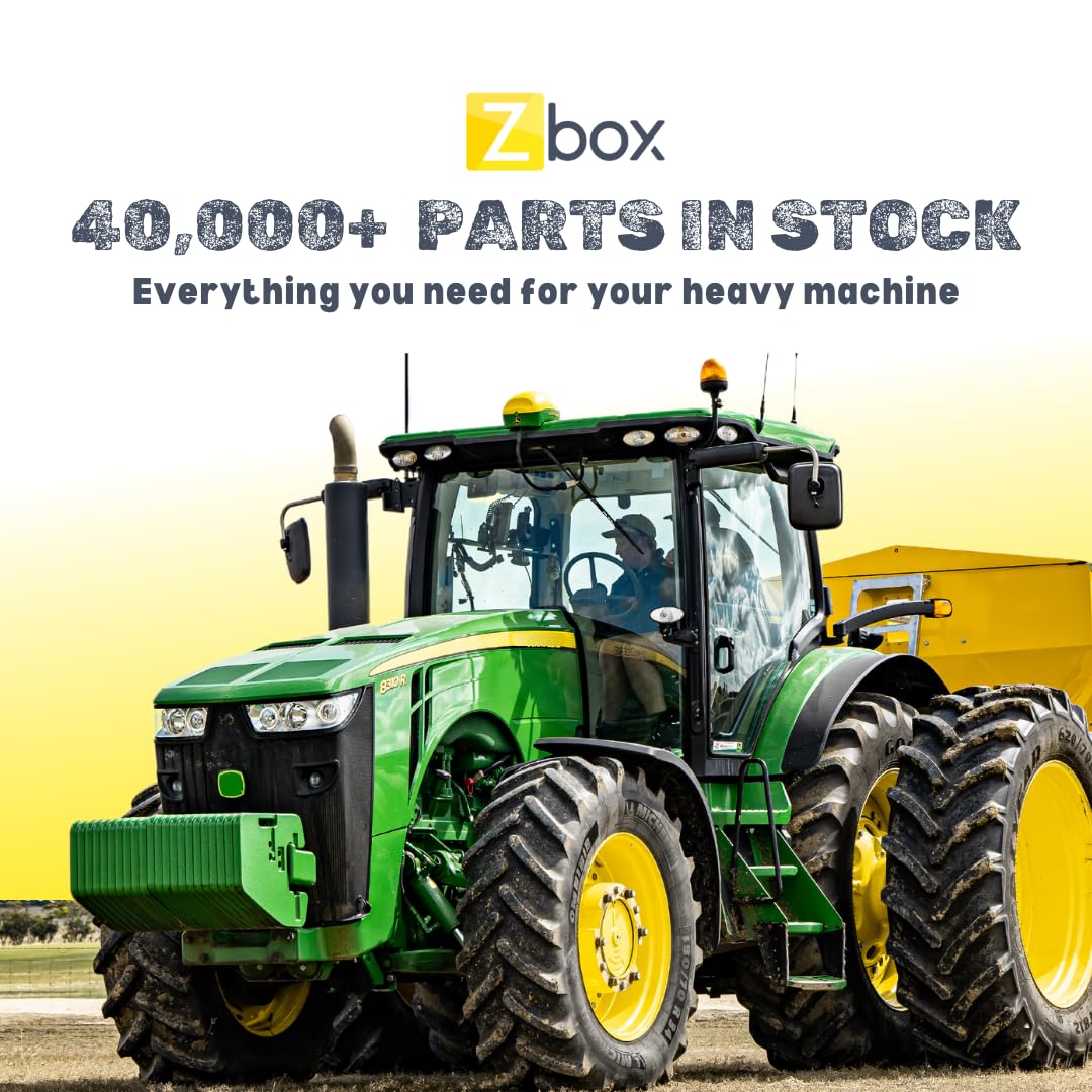 AB3849R Brake Lining Kit Compatible with John Deere 50 B Tractor - Replacement for A-AB3849R & AB3848R - Durable Brake Pads for Agricultural Equipment Maintenance