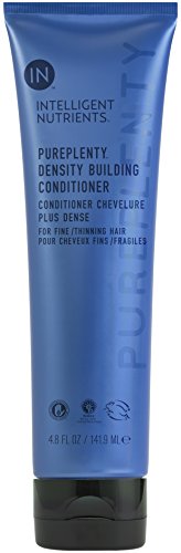 Intelligent Nutrients PurePlenty Density Building Conditioner - Organic Hair Thickening Treatment with Plant Stem Cells for Fine & Thinning Hair (4.8 oz) | Volumizing & Strengthening for Daily Hair Care