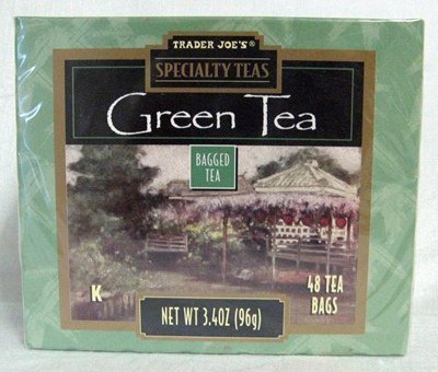 Trader Joe's Premium Green Tea Bags - 48 Count (Pack of 3) | Organic Loose Leaf Tea for Daily Wellness & Relaxation | Perfect for Office, Home & Gifts