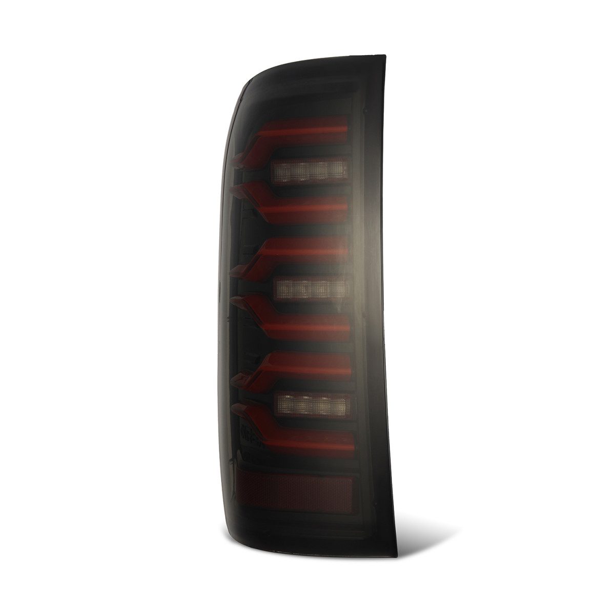 14-18 GMC Sierra 1500/2500HD/3500HD LUXX Series LED Tail Lights - Black & Red Smoked Lens - DOT Approved - Enhanced Visibility & Style for Night Driving & Off-Road Adventures