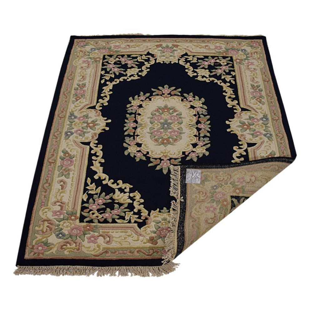 Handmade Anatolian Aras Hand-Knotted Wool Rug - Traditional Turkish Carpet for Living Room, Bedroom & Home Decor