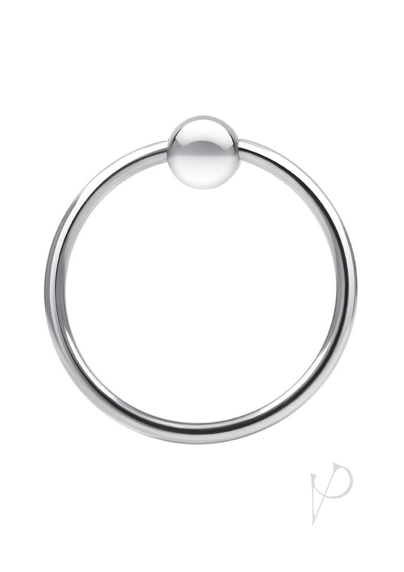 Premium 33mm Blue Line Glans Ring - Stainless Steel Cock Ring for Enhanced Pleasure & Intimacy - Perfect for Couples & Solo Play