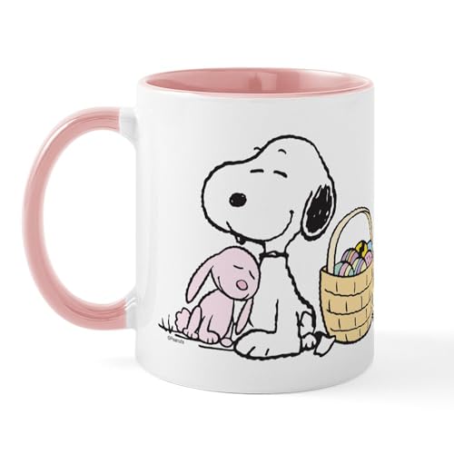 White/Pink Inside - Beagle And Bunny Mug