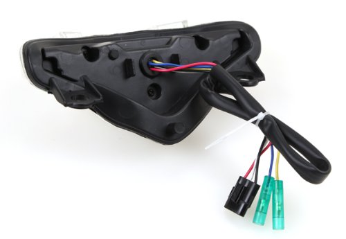 2012-2016 Kawasaki Ninja 650 Sequential LED Tail Lights - Clear Lens - High Visibility Brake Lights - Easy Installation - Perfect for Night Riding & Enhanced Safety