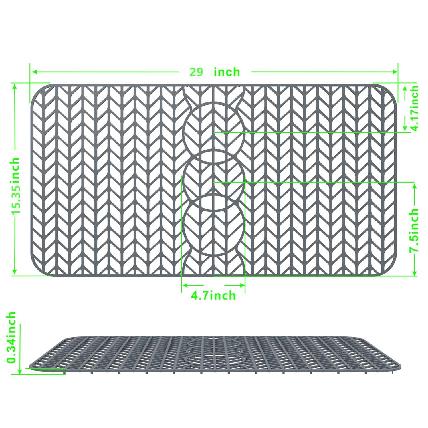 GUUKIN Silicone Sink Protector Mat - 29