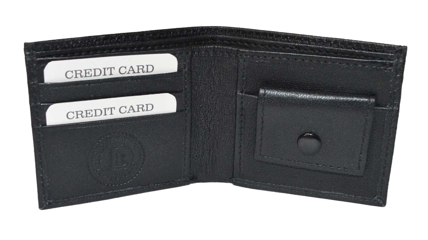 LB LEATHERBOSS Compact Kids Baby Trifold Wallet – Durable & Stylish Leather Wallet for Boys & Girls, Perfect for School, Travel & Everyday Use