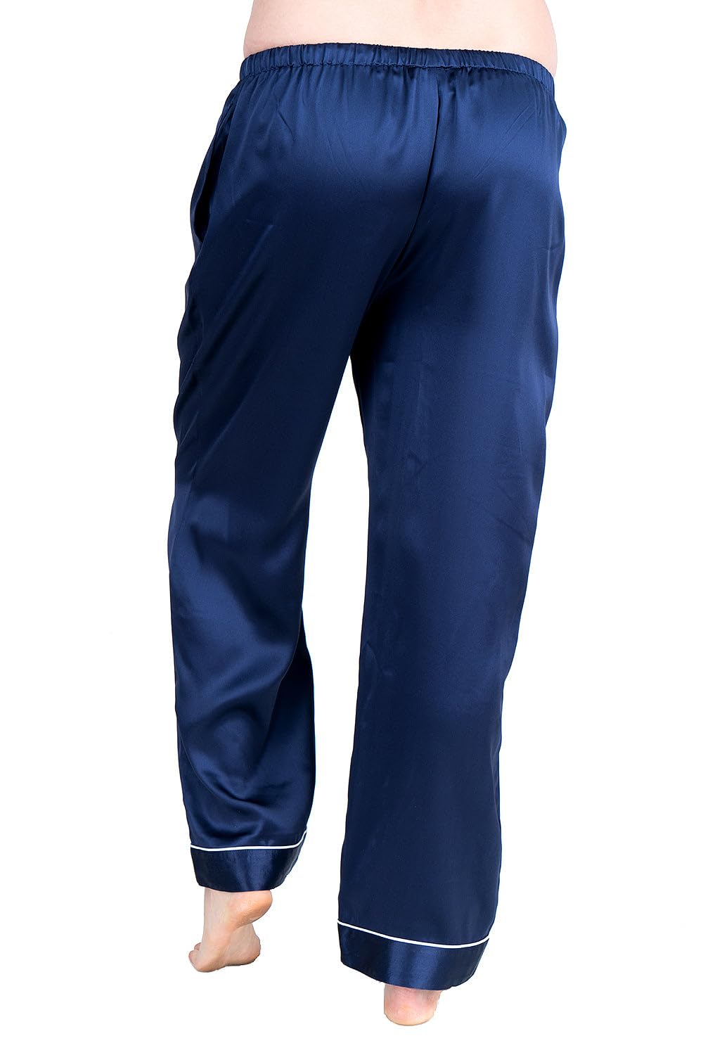 Luxury 100% Mulberry Silk Pajama Pants for Women - Soft & Breathable Sleepwear Set - Perfect for Relaxing at Home, Spa Days & Romantic Getaways