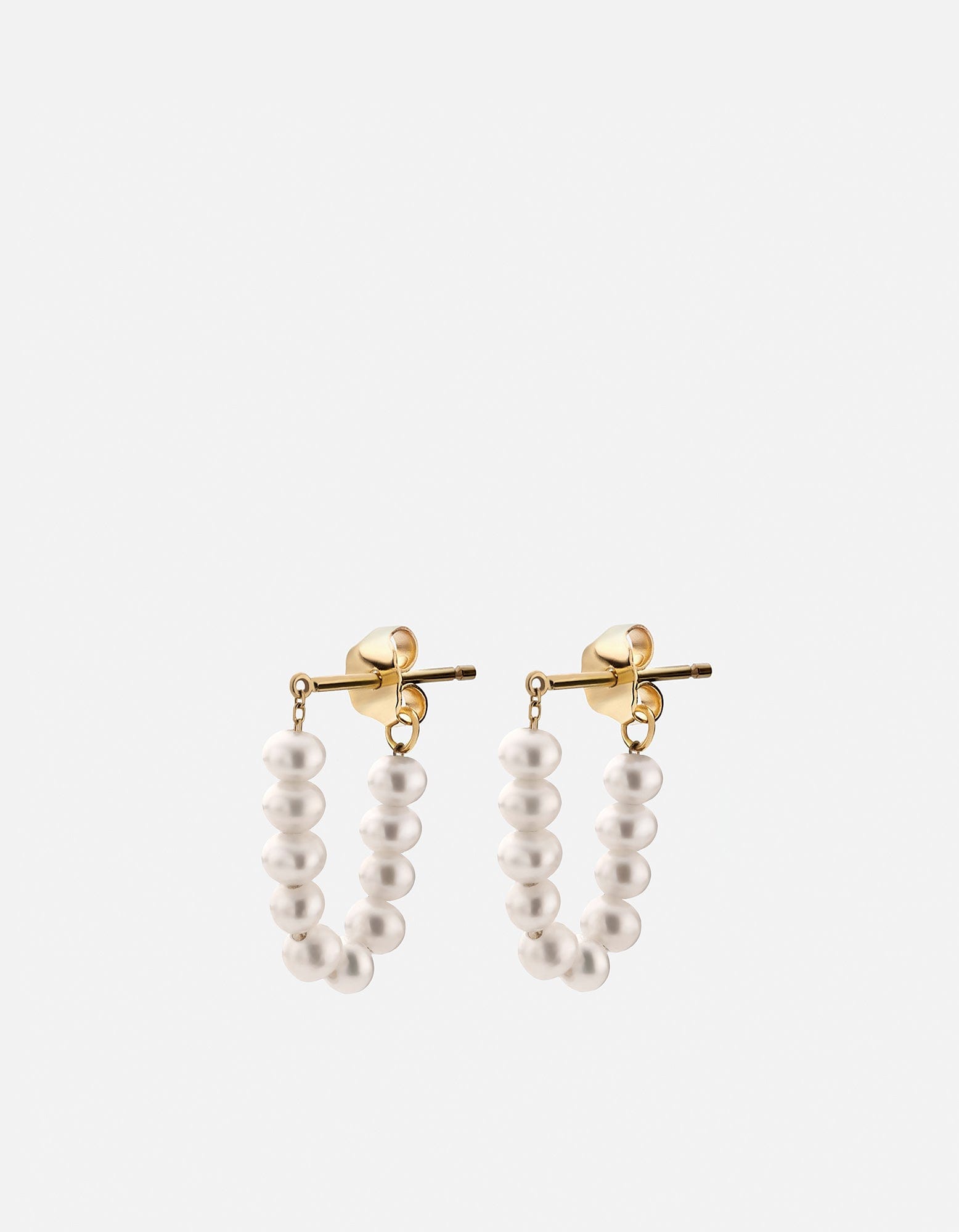 Polished Yellow Gold w/Pearl