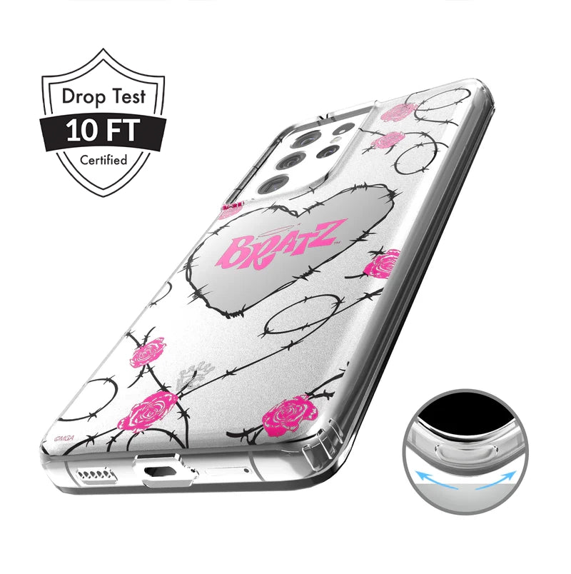 Bratz Barbwire Babe Samsung Phone Case - Trendy Protective Cover for Samsung Galaxy Series (Perfect for School, Work & Travel)