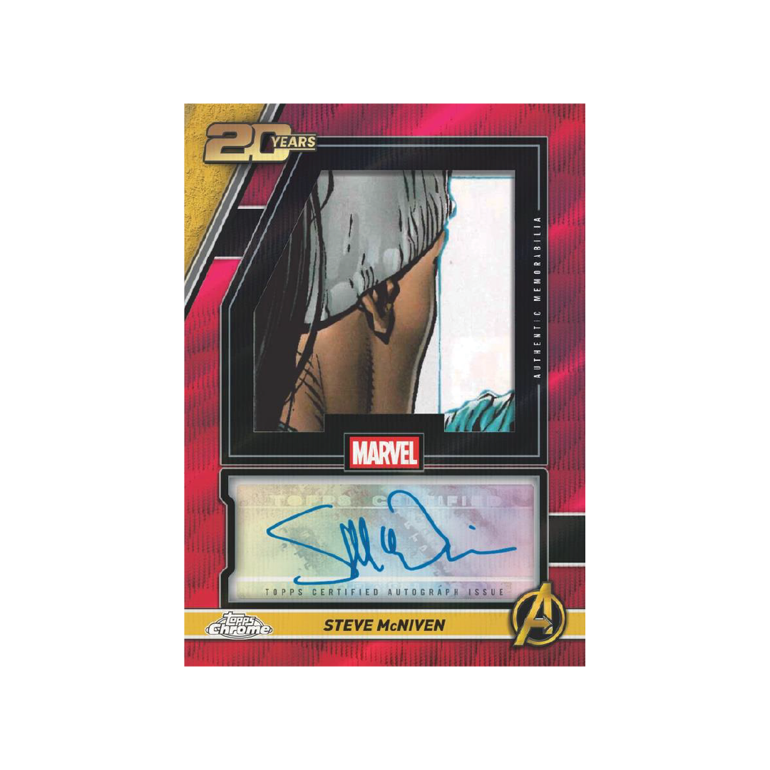 Topps Chrome Marvel 2025 Hobby Box - Premium Trading Cards Collection for Collectors & Investors | Perfect for Marvel Fans, Card Trading, and Investment Portfolios
