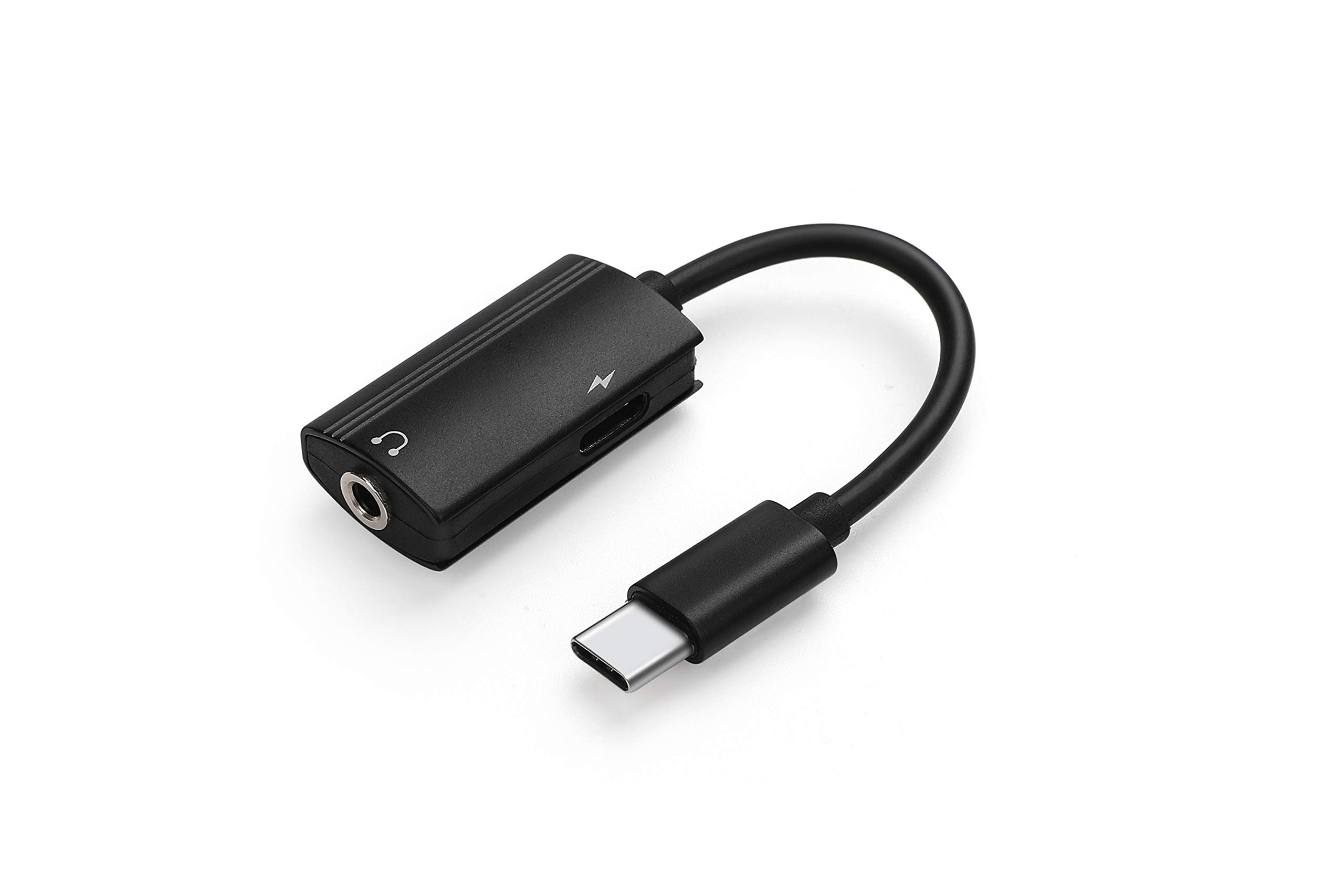 Premium USB-C to 3.5mm Headphone Jack Adapter with Fast Charging Port - Compatible with iPhone 15, Samsung Galaxy, iPad & More - Perfect for Music, Gaming & Hands-Free Calling