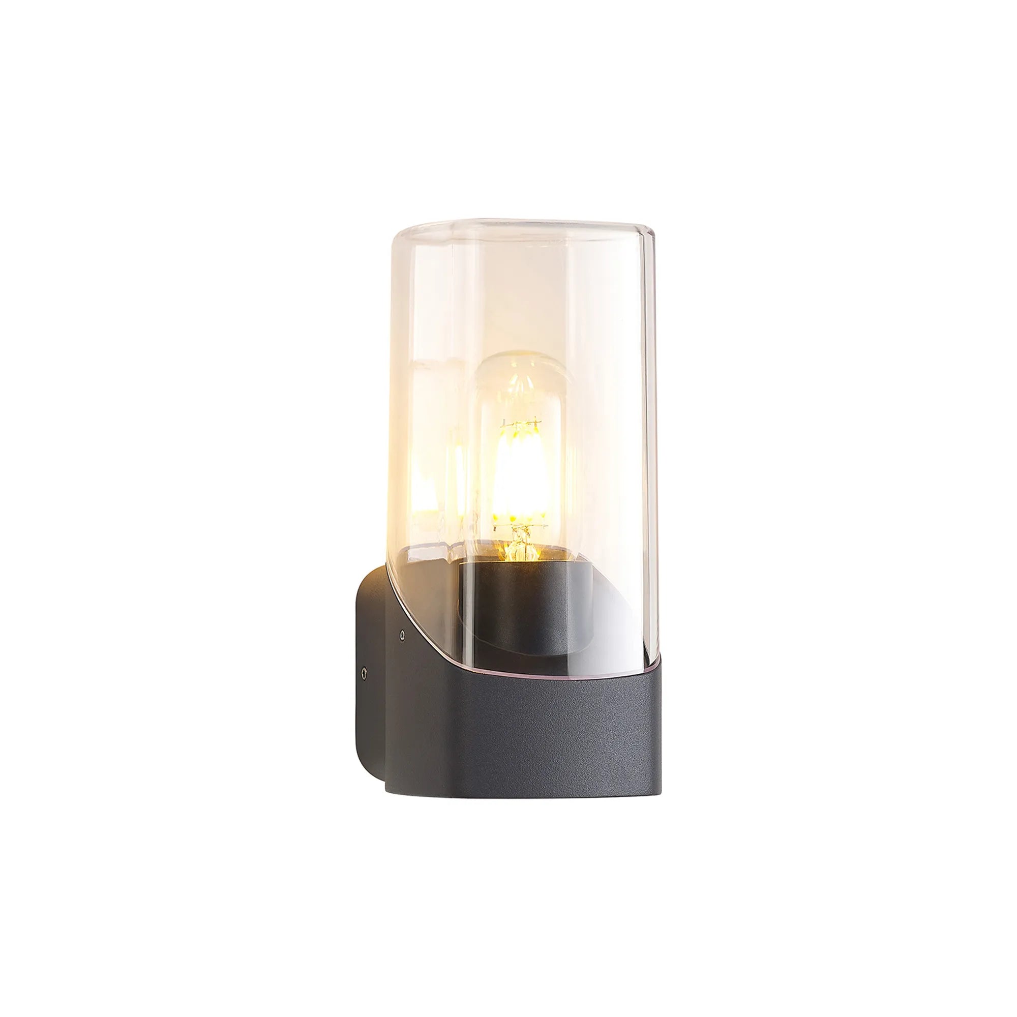 Argent 1Lt Outdoor Wall Lamp IP44 Waterproof - PIR Sensor Optional - Various Colors - Perfect for Porch, Garden, and Patio Lighting