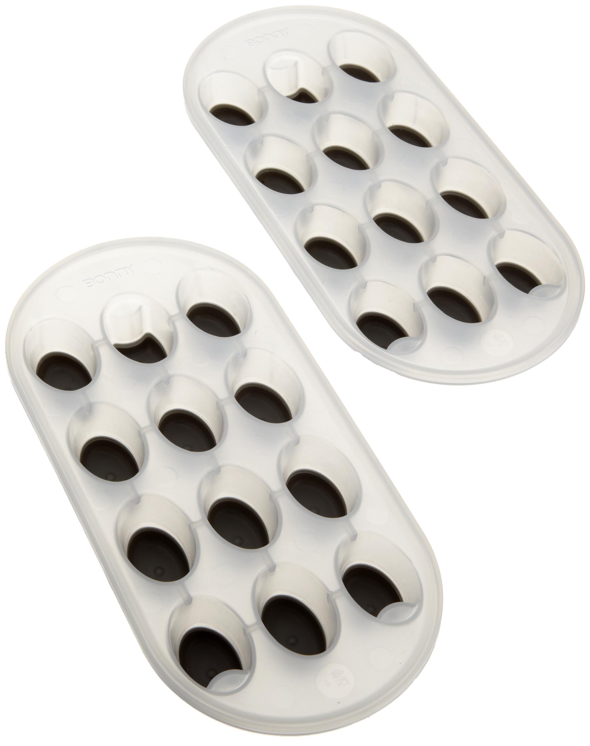 Premium Silicone Ice Cube Tray Set of 2 - BPA Free, Flexible & Easy Release for Cocktails, Smoothies & Drinks - Perfect for Home Bars, Parties & Everyday Use