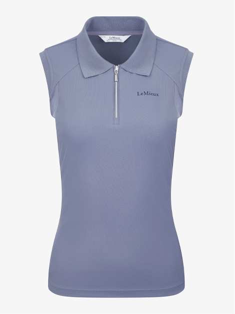 Le Mieux Sleeveless Sport Polo Shirt - Moisture Wicking Athletic Top for Men & Women - Perfect for Golf, Tennis & Outdoor Activities