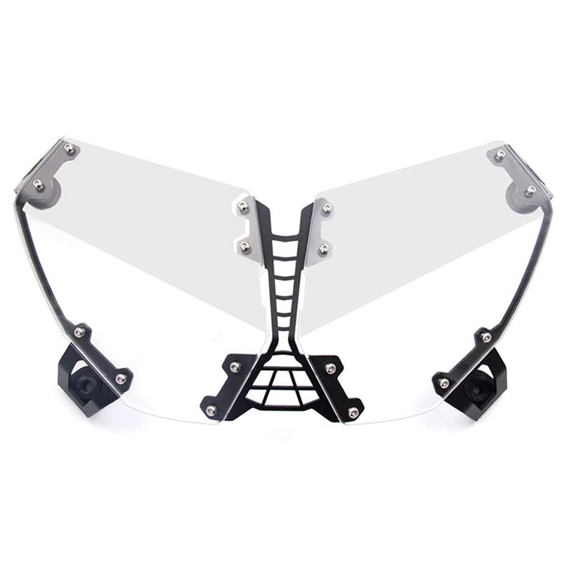 Motorcycle Headlight Grille Guard Cover Protector for Yamaha XT1200Z Super Tenere 2010-2018 - Durable ABS Plastic Off-Road Protection for Adventure Riding & Night Commuting