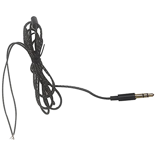 High-Quality 3.5mm HiFi Headphone Replacement Cable - Durable Audio Cord for Earphone Repair | Perfect for Music Lovers, Gamers & Audiophiles