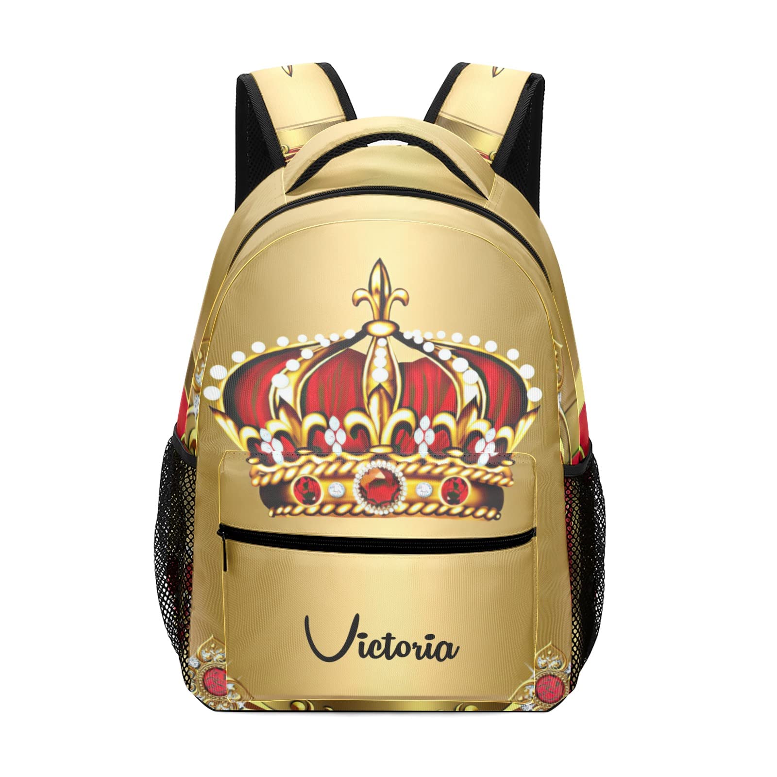 Personalized Waterproof Backpack for Boys & Girls - Custom Name School Bag - Durable & Lightweight for School, Travel & Outdoor Adventures