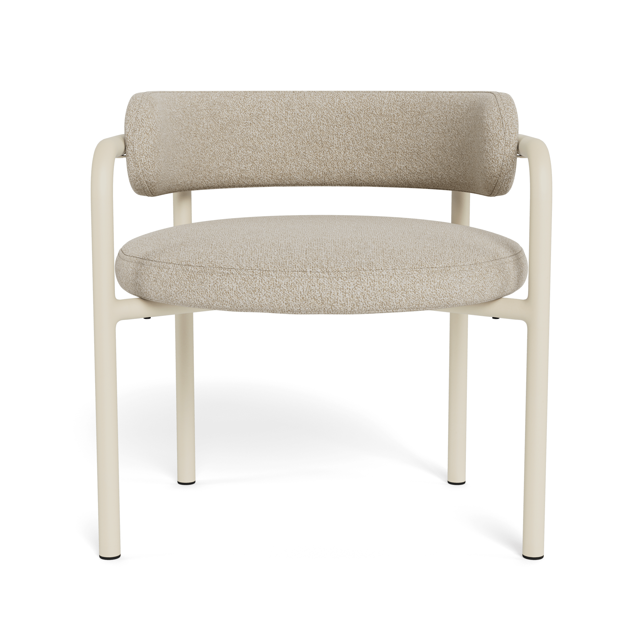 Porto Aluminum Club Chair - Lightweight Outdoor Patio Furniture for Garden, Poolside & Deck - Modern All-Weather Lounge Chair with Cushion (Optional) - Perfect for Relaxing, Sunbathing & Entertaining Guests