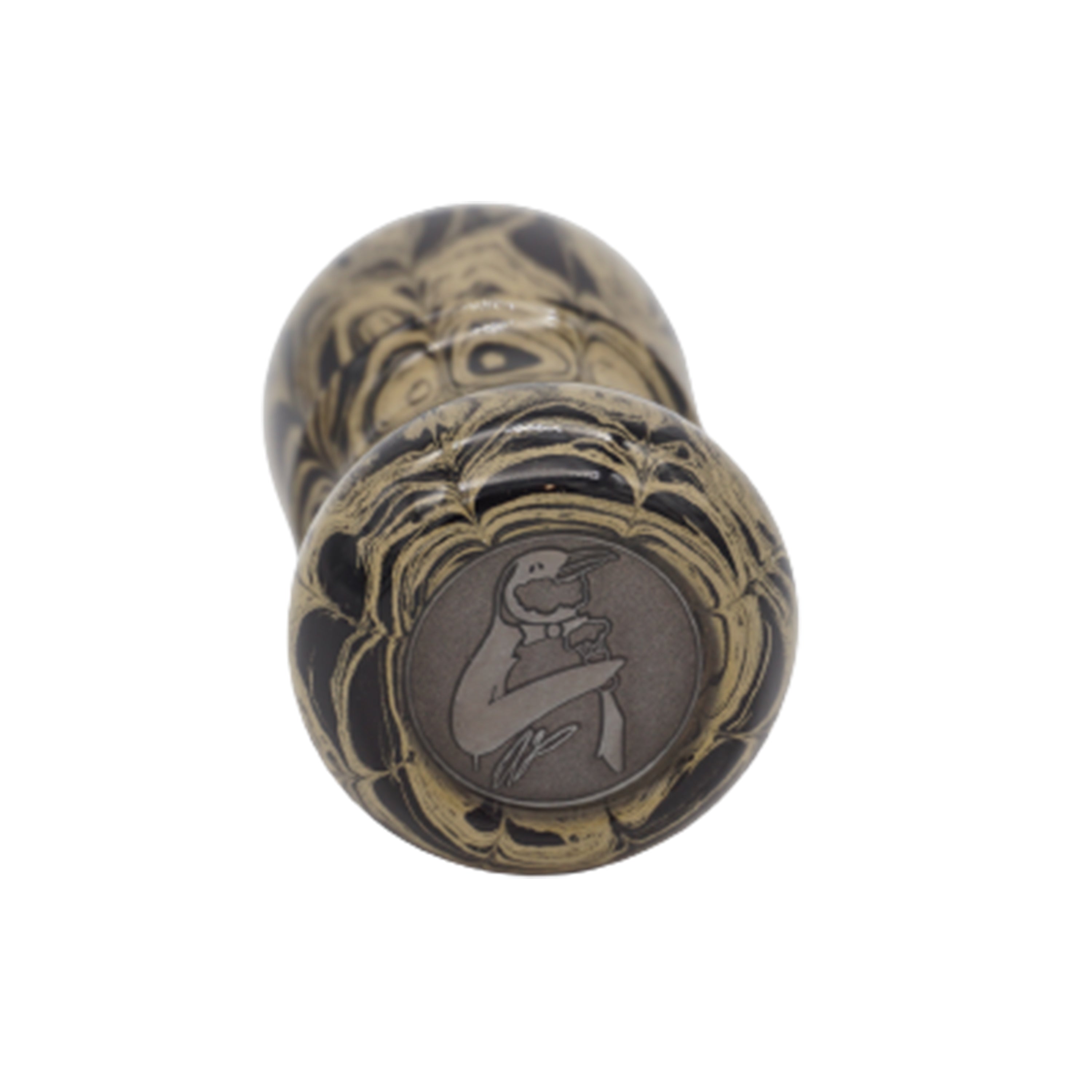 Premium Sand Ebonite Handcrafted Shaving Brush Handle - Fits 24mm & 26mm Knots - Perfect for Wet Shaving & Grooming Gifts for Men