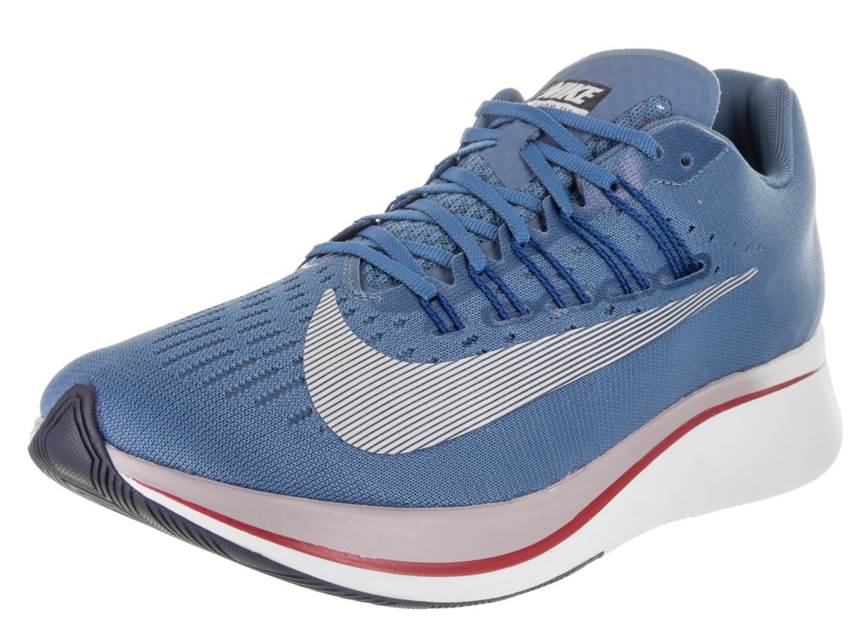 Nike Zoom Fly Running Shoes for Men - Aegean Storm/Summit White - Size 11.5 US - Lightweight Cushioned Sneakers for Marathon Training & Road Running