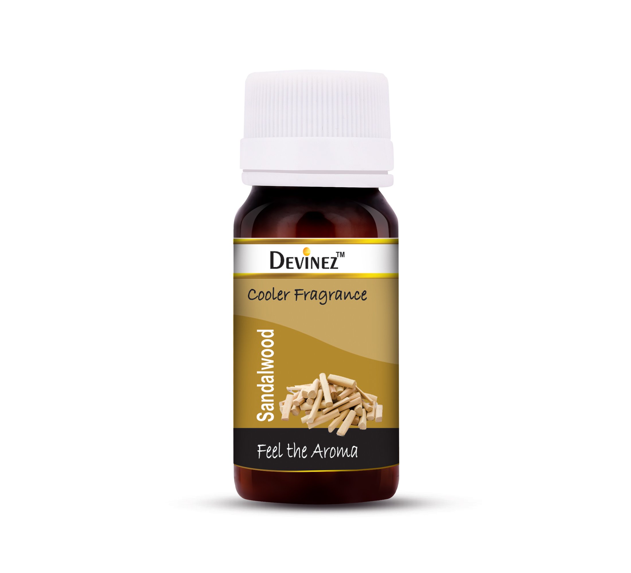 Devinez Sandalwood Cooler Perfume for Women & Men - 20ml Long Lasting Fragrance - Fresh & Woody Scent for Summer, Office & Date Night