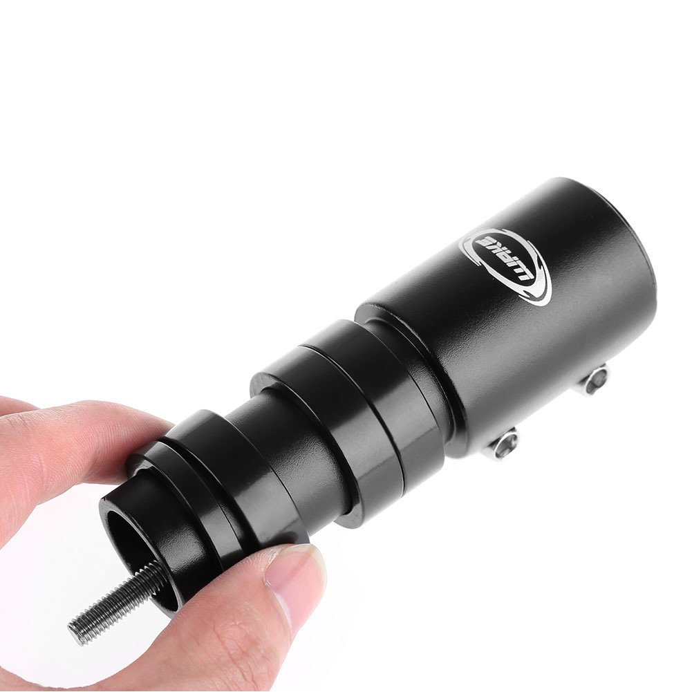 WAKE Bike Stem Riser - Adjustable Aluminum Alloy Fork Stem Extender & Handlebar Raiser for Mountain Bike, Road Bike, MTB, BMX, Fixie - Perfect for Upright Riding Comfort & Improved Bike Fit