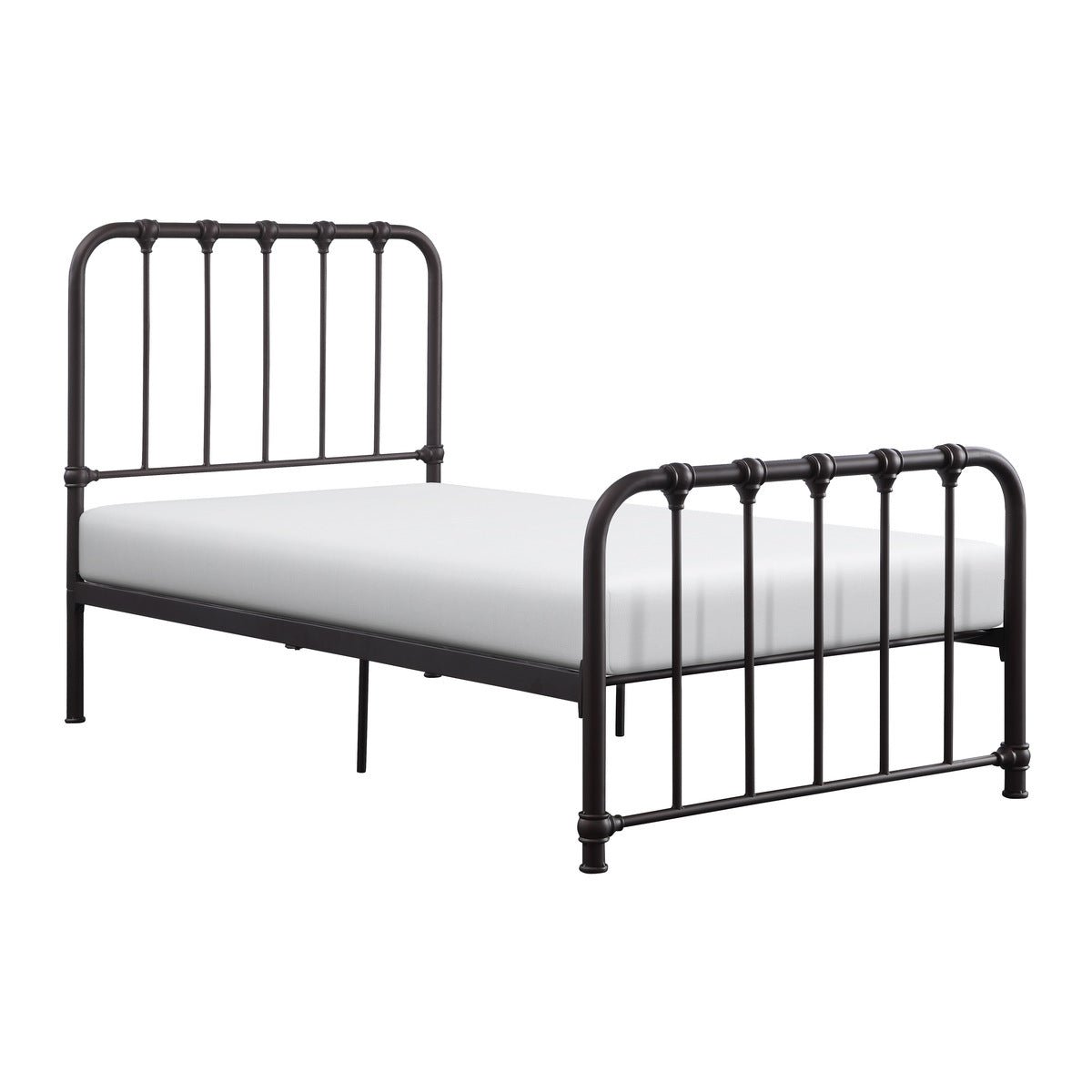 Bethany Collection Twin Platform Bed Frame - Sturdy Wooden Bed for Kids & Teens - Perfect for Small Bedrooms, Guest Rooms & Dormitories