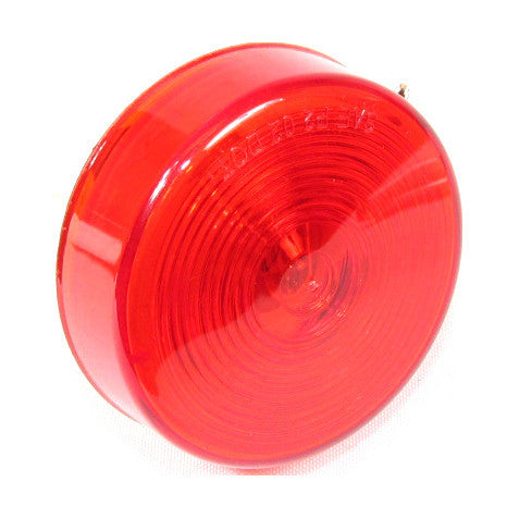Fortpro 2.5 Inch Round Clearance Marker Light - Sealed Incandescent Bulb for Trucks, Trailers & Heavy Equipment Safety Lighting