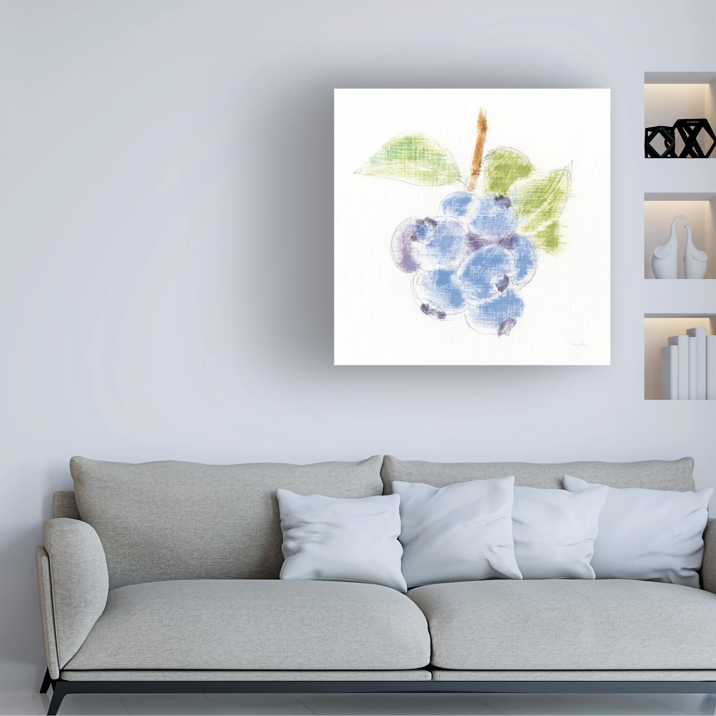 Beth Grove 'America is' Canvas Art Print - Premium Trademark Fine Art Wall Decor for Living Room, Bedroom & Office
