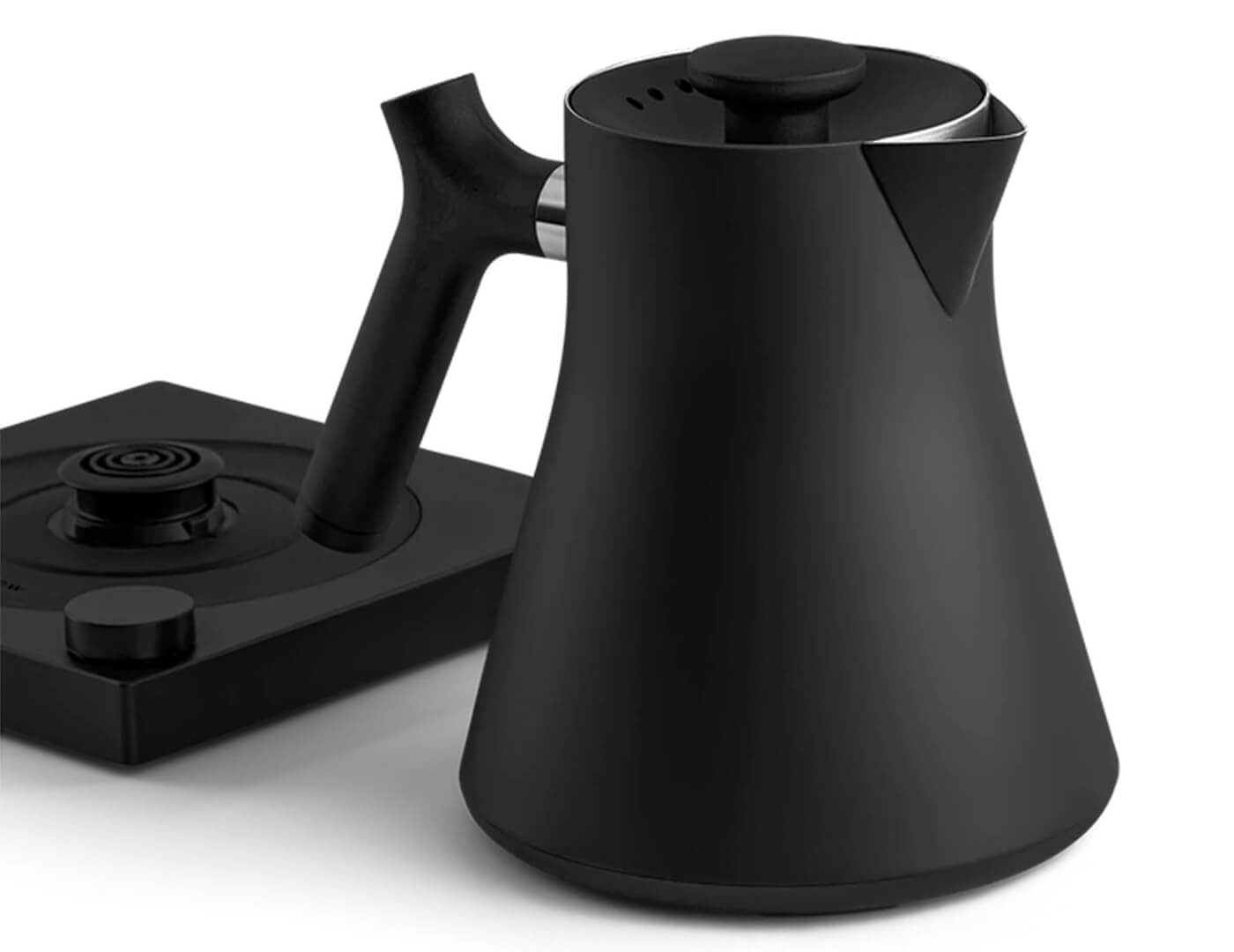 Corvo EKG Electric Kettle - Fast Boiling, Matte Black Finish - Perfect for Coffee, Tea & Home Kitchen Use