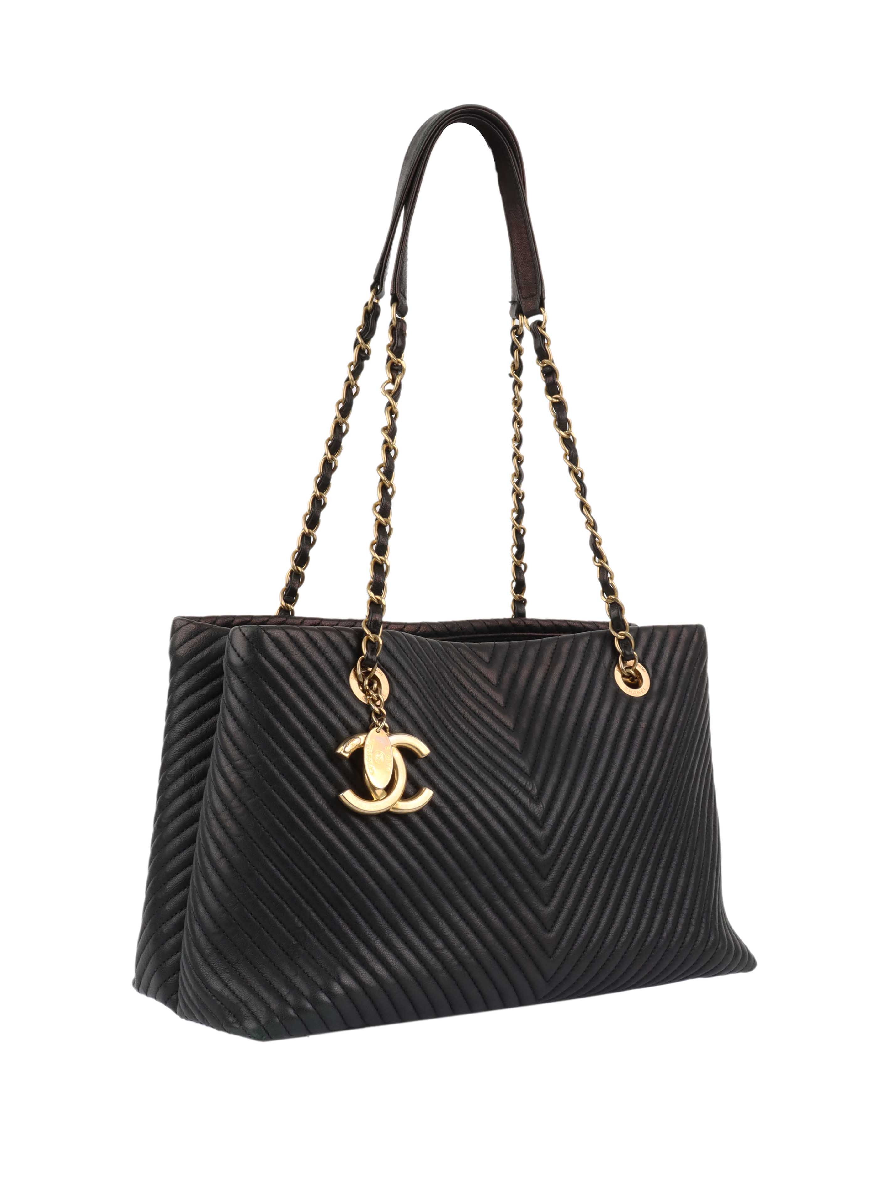 Chanel Black Leather Shoulder Bag for Women - Luxury Designer Handbag for Everyday Use, Work, and Evening Events