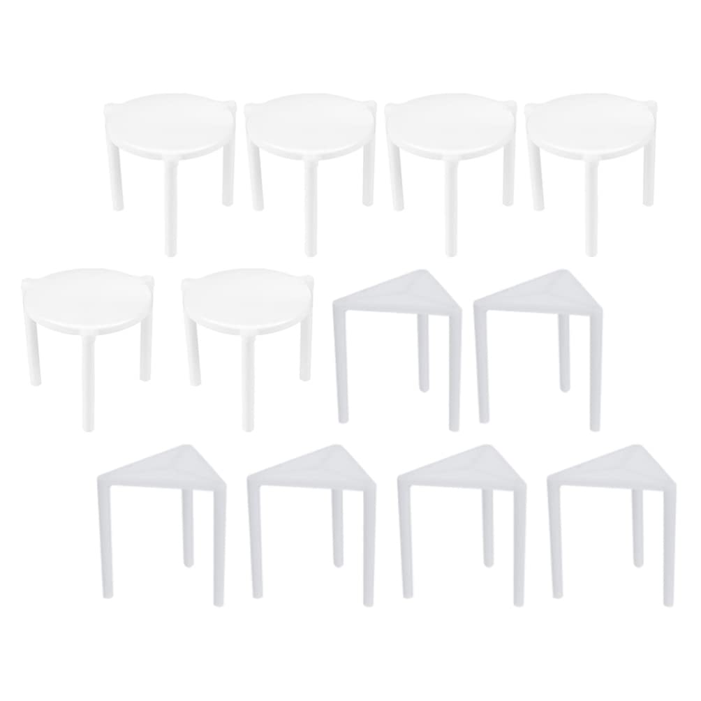 200pcs Pizza Saver Stands - Round Tripod Pizza Box Supports for Restaurants, Catering & Takeout - Durable Tabletop Pie Stands for Food Delivery & Storage (Perfect for Pizzerias, Bakeries & Party Platters)