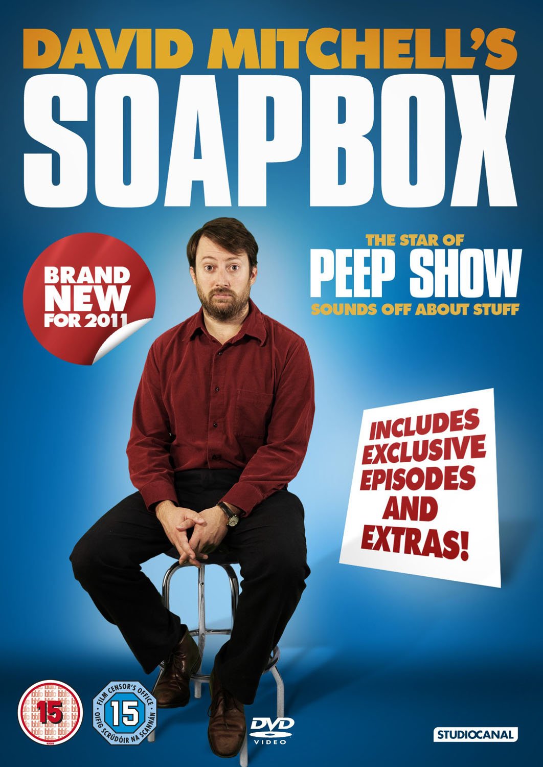 David Mitchell's Soap Box DVD - British Comedy Series | Perfect for Home Entertainment & Gift Giving