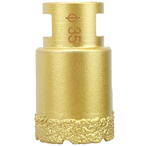 Professional Tile Saw Drill Bit & Hole Saw Drill Bit for Electric Hand Drill & Bench Drill - Perfect for Drilling Marble, Concrete, and Tile (Ideal for Home Renovation, Bathroom Remodeling & DIY Projects)