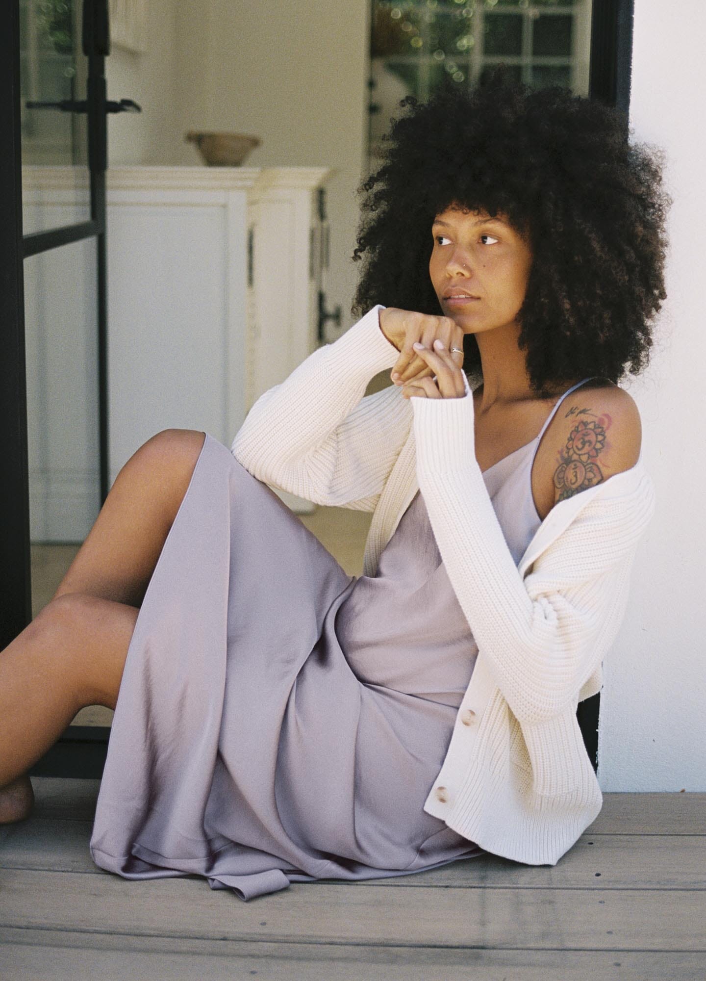 Ricky Slip Dress - Women's Elegant Satin Nightgown & Loungewear for Sleep, Date Night & Home Relaxation