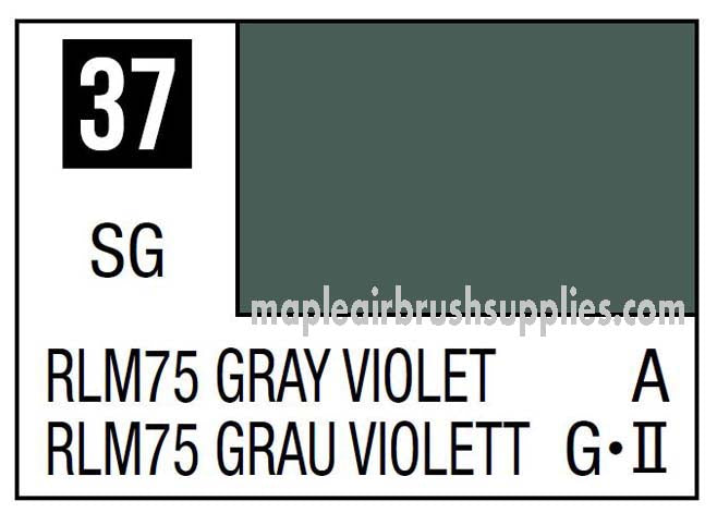 Mr. Color RLM75 Gray Violet Paint - Authentic Scale Model Aircraft Color for WWII German Luftwaffe - Perfect for Miniature Painting, Plastic Models & Historical Dioramas