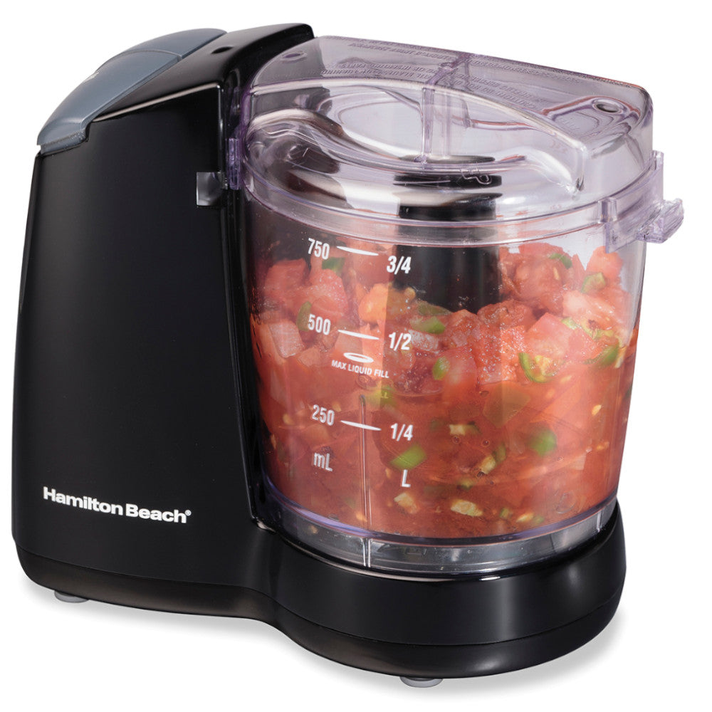 Hamilton Beach FreshChop 3-Cup Food Chopper 72603F - Perfect for Chopping Vegetables, Nuts & Herbs - Ideal for Meal Prep, Salads & Cooking