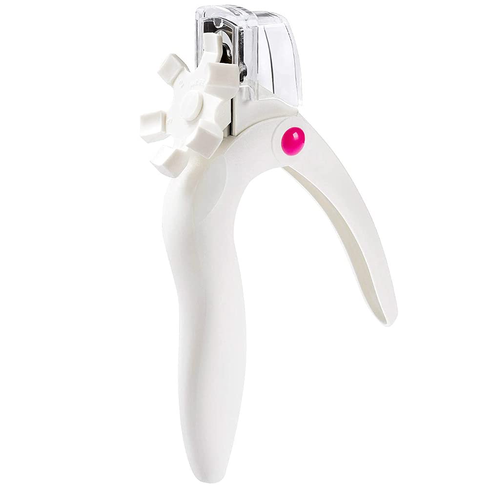 Professional Stainless Steel Nail Clipper for Acrylic & Gel Nails - Adjustable Fake Nail Trimmer with Comfort Grip - Perfect for Manicure, Nail Art & Salon Use at Home or Professional Settings