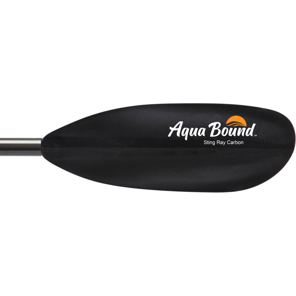 Aqua Bound Sting Ray Carbon Versa Lok 2-Piece Kayak Paddle - Lightweight & Durable Kayaking Paddle for Touring, Fishing, and Recreational Kayaking