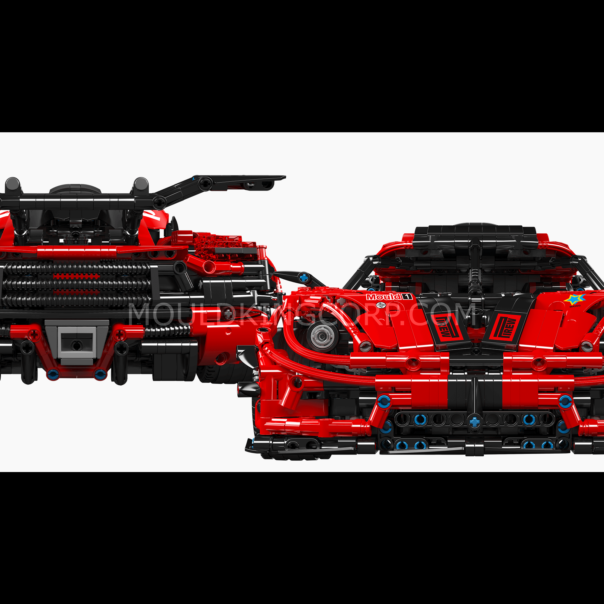 Mould King 13121 Regera R Hypercar Remote Control Building Kit - 3063 Piece Model Car Set for Adults & Teens | Perfect for Collectors, STEM Learning & RC Car Enthusiasts