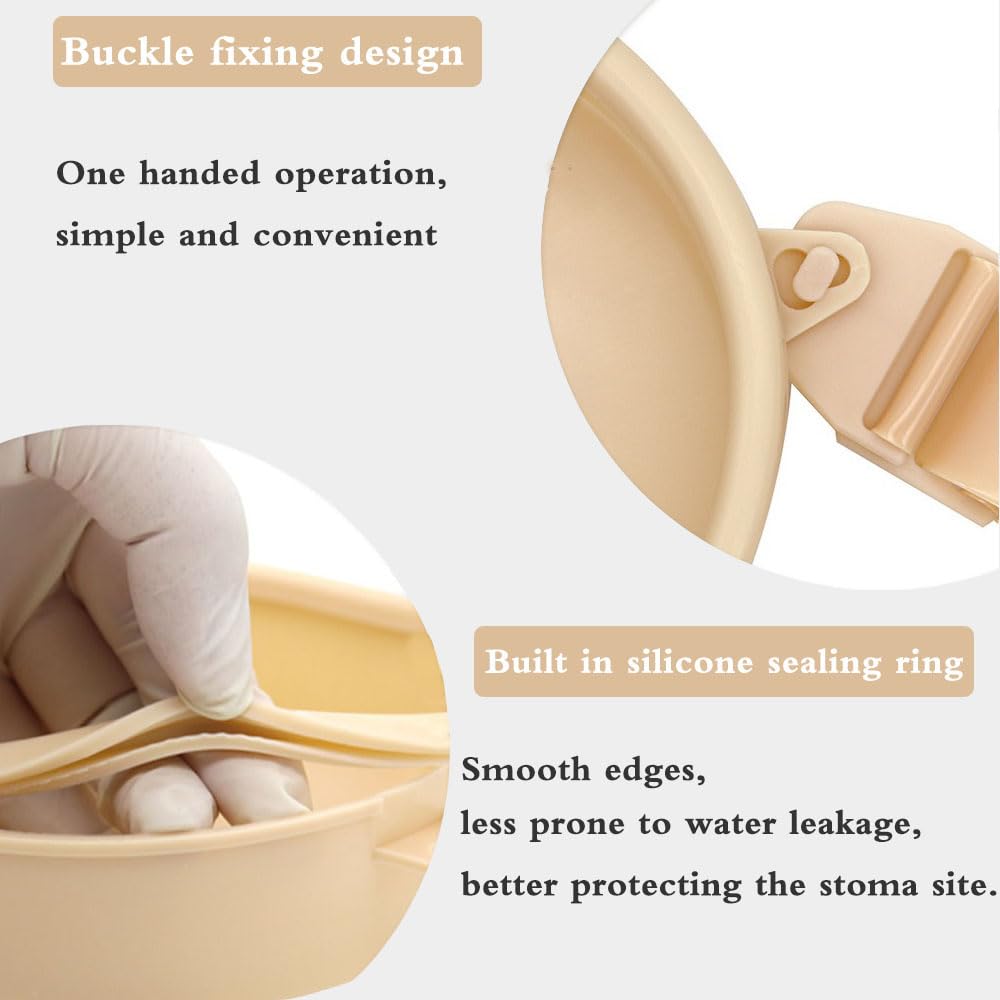 Waterproof Ostomy Shower Cover - Skin-Friendly Colostomy Bag Protector for Bathing | Ideal for Post-Surgery Care & Daily Hygiene