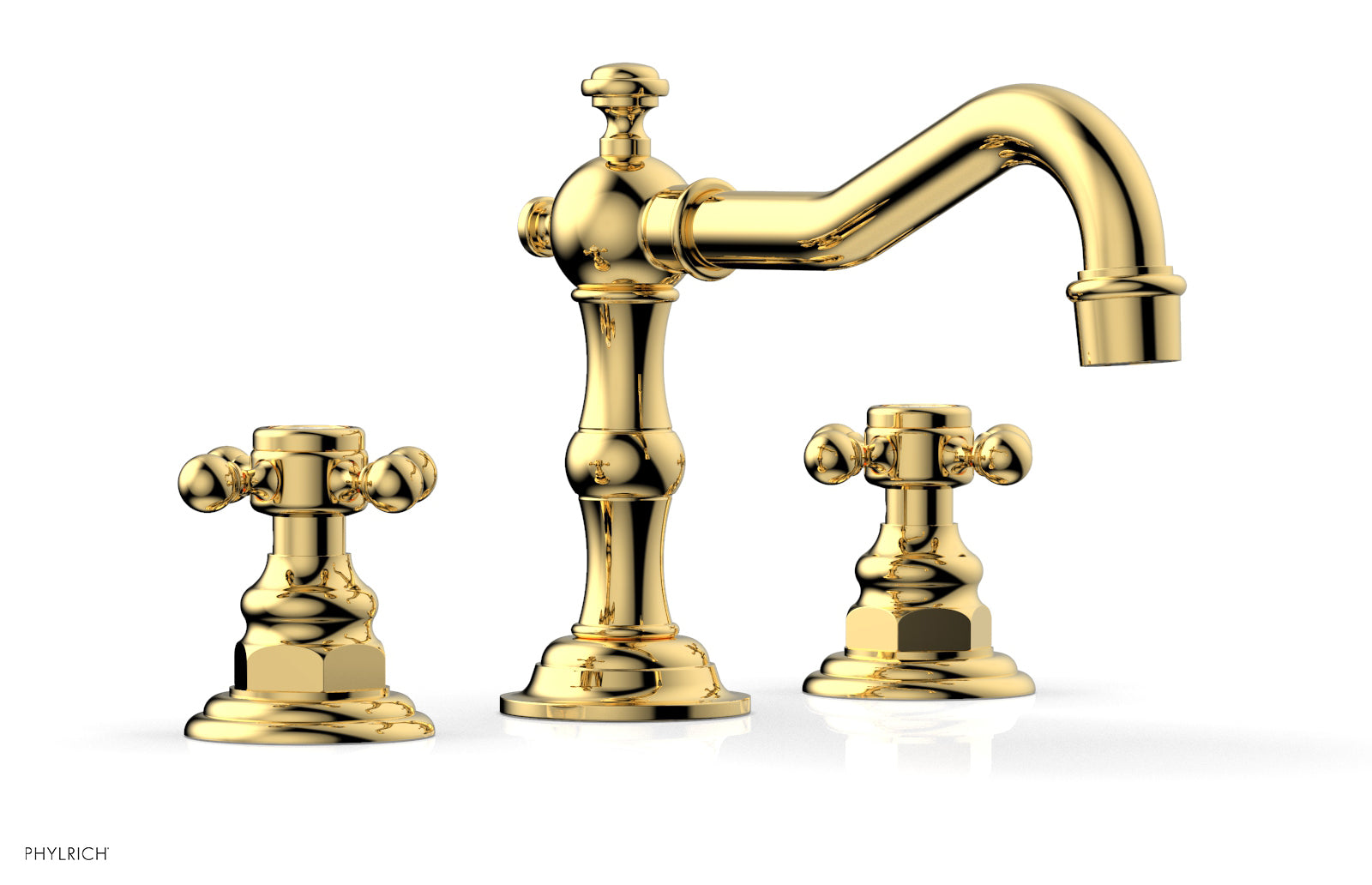 HENRI 8-Inch Widespread Bathroom Faucet with Cross Handles - Model 161-01 - Perfect for Modern Vanities and Luxury Bathroom Renovations