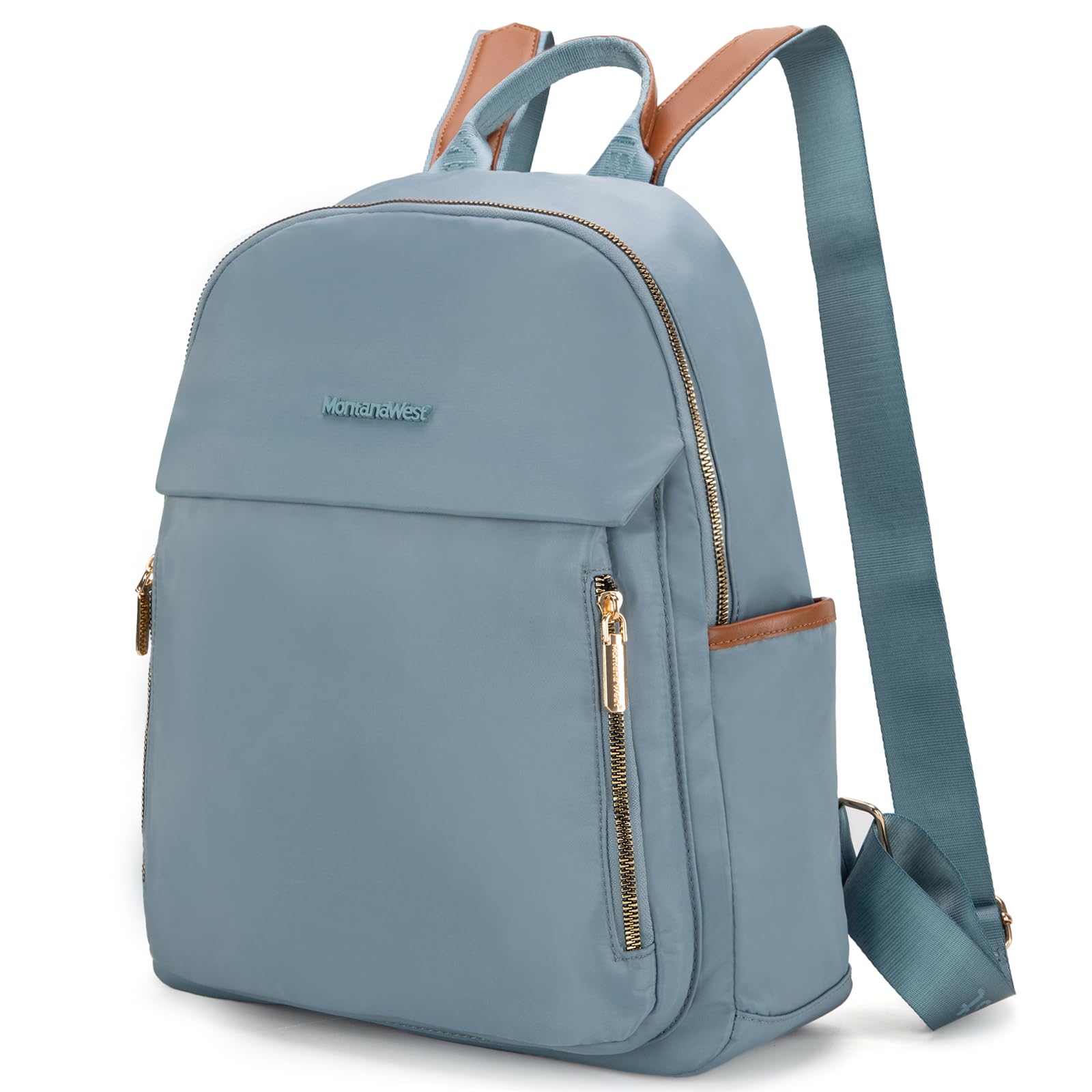 Montana West Women's Lightweight Medium Backpack Purse - Stylish Casual Daypack for Work & Travel, Fits 13-Inch Laptop (Perfect for Office, School, College & Weekend Getaways)