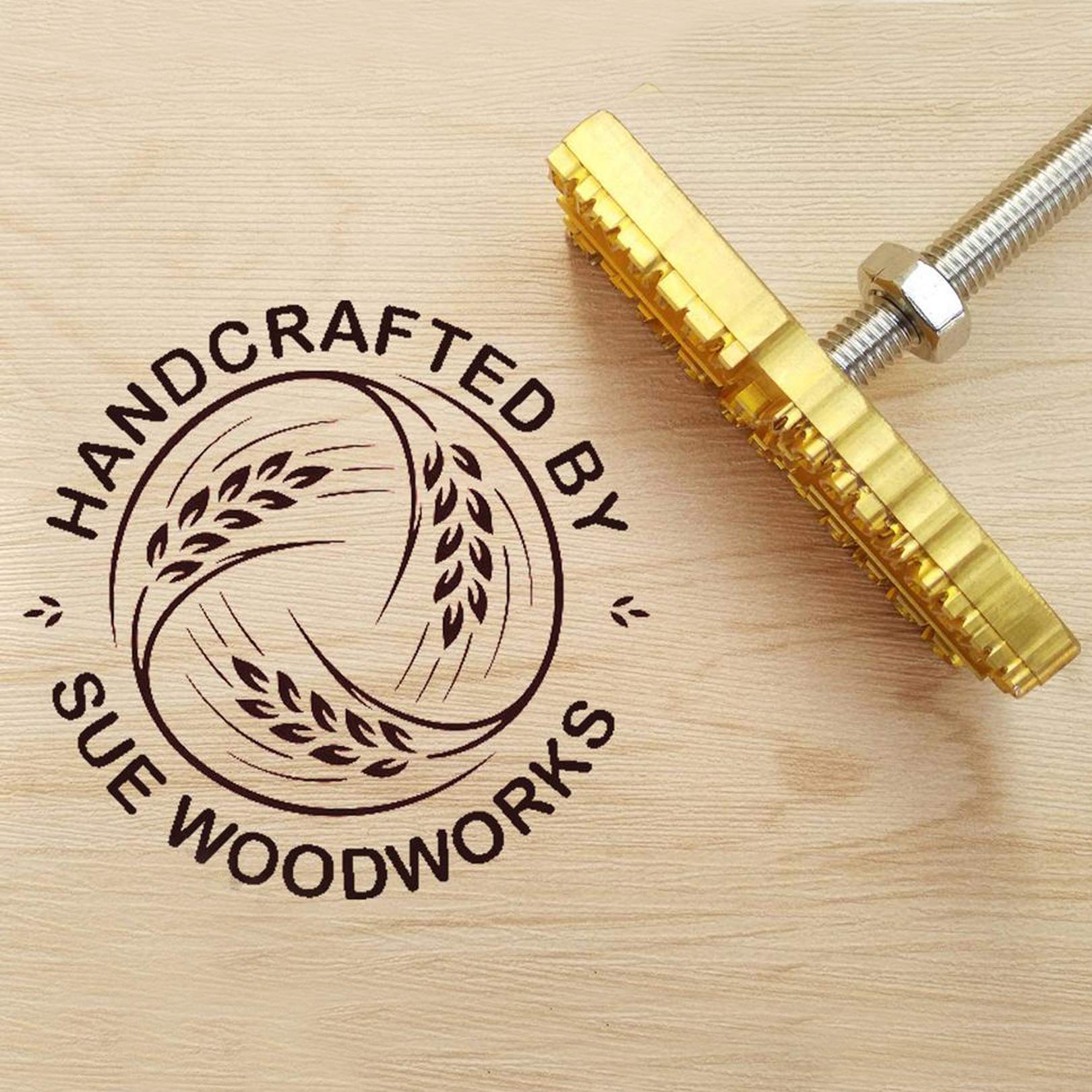 Custom Branding Iron for Wood - Personalized Wedding Gift, Handcrafted 5