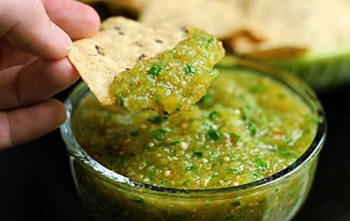 Fresh Tomatillo Milpero 1lb - Organic Mexican Husk Tomatoes for Salsa Verde, Enchiladas & Authentic Mexican Cooking