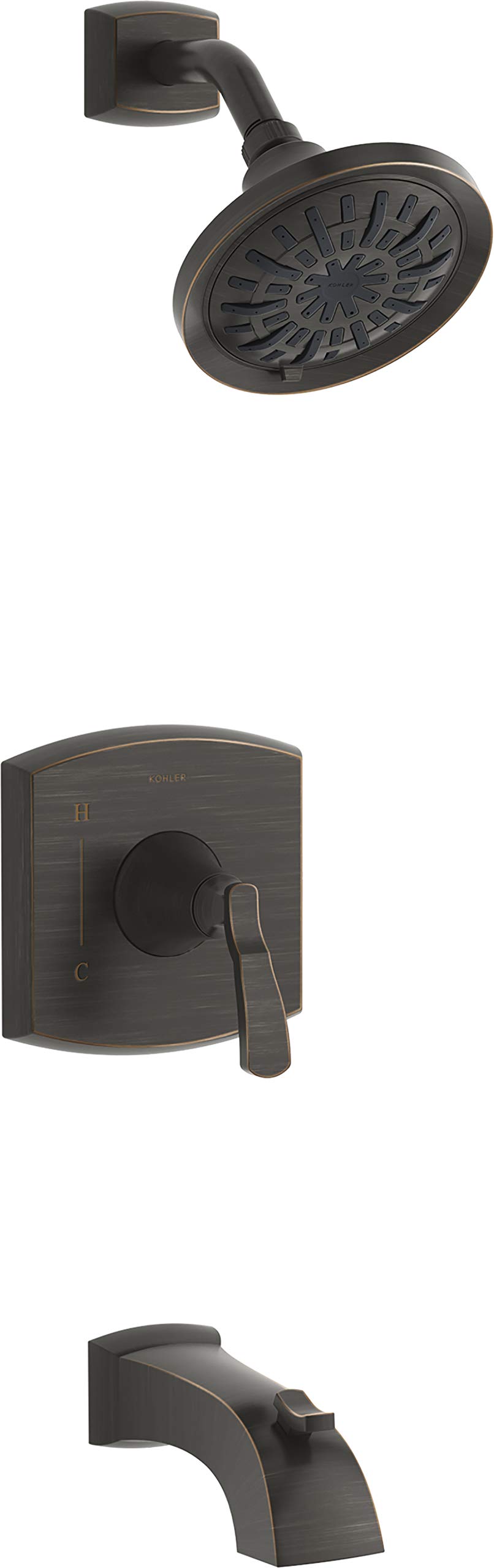 RIDGEPORT™ Bath and Shower Faucet - Chrome Finish, Single Handle Mixer Valve for Modern Bathroom & Spa Experience