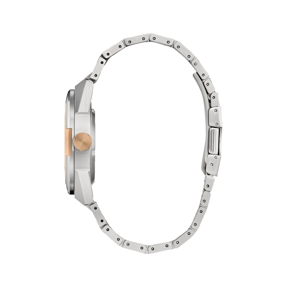 Automatic Two-Tone Series8 870 Watch - 40.8mm Grey Dial with Bracelet | Luxury Dress Watch for Men, Perfect for Business & Formal Occasions