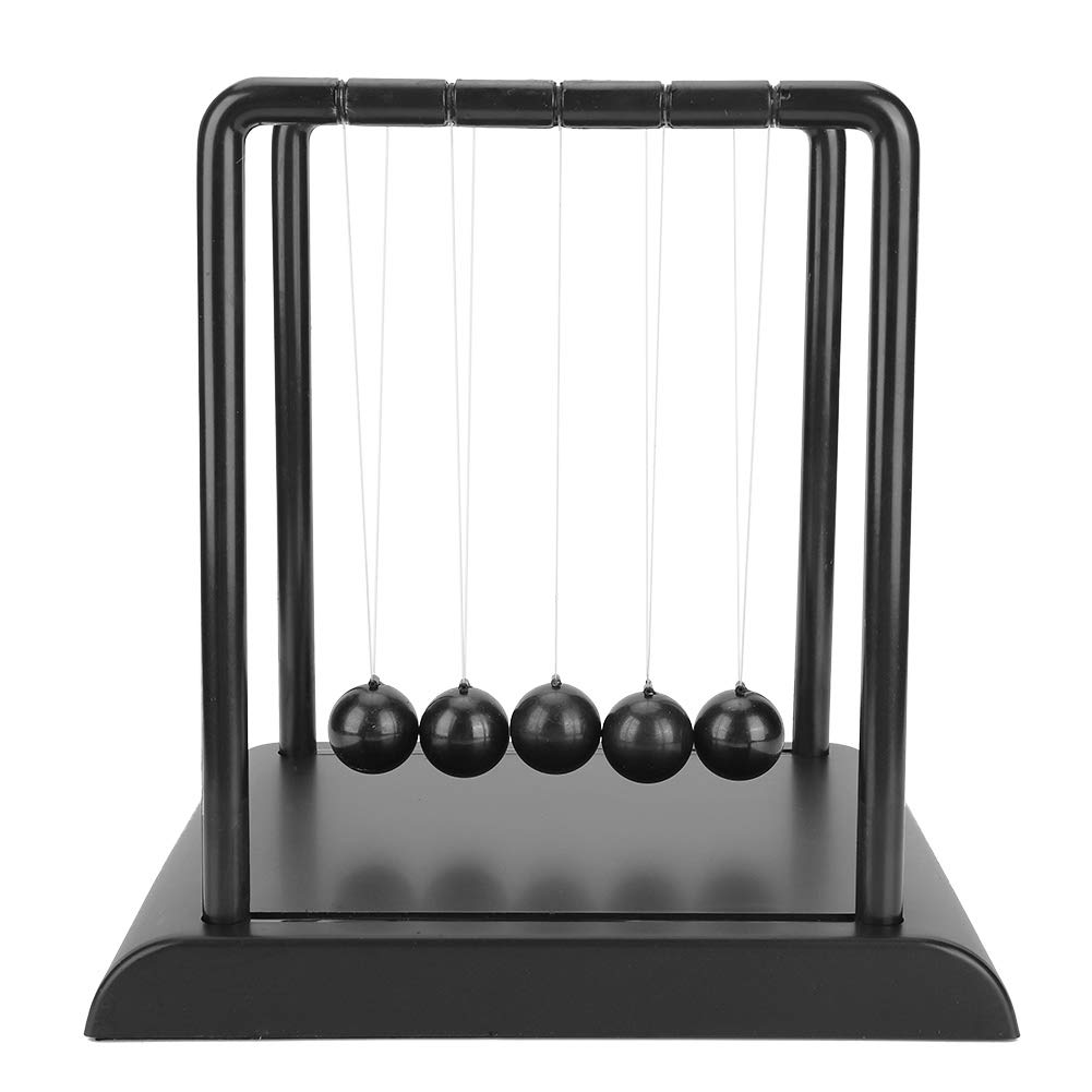 Newton's Cradle - Steel Balance Balls Physics Science Desk Toy for Stress Relief | Educational Pendulum Decor for Home & Office | Perfect Gift for Science Lovers & Desk Decor
